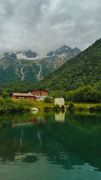 Горный лагерь в Дигории (Северная Осетия)