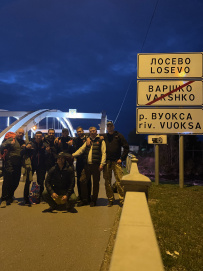 Тренировка на катамаранах в Лосево