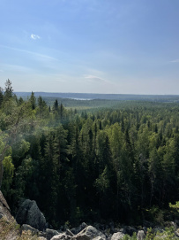 Рысья гора (ночёвка в доме с баней)