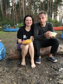 Сплав с баней по реке Клязьма