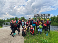 Сплав по реке Поньгома