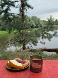 Сплав с баней по реке Клязьма
