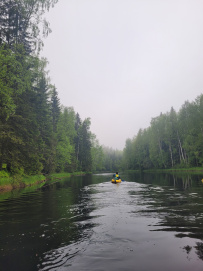 Сплав по Уксунйоки (Укса) на байдарках
