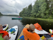 Водное ассорти с детьми: на лодках, байдарках, сапах