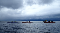 Колвица на морских каяках (байдарках). Путешествие на землю Саамов