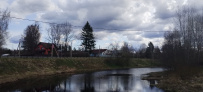 Сплав по реке Мга на байдарках