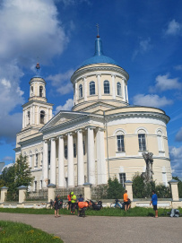 Вдоль Мсты через подвесные мосты
