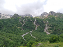 Горный лагерь в Дигории (Северная Осетия)