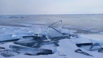 Пешее путешествие по льду Байкала (с ночёвками в тёплом шатре)