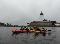 Прогулка вокруг парка Монрепо на каяках (байдарках)