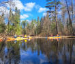 Сплав по реке Поля «Cквозь лес на байдарках»