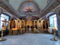 Снежная дорога в Лавру