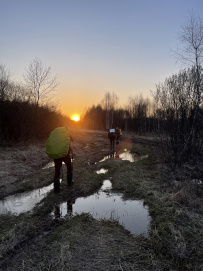 Сложный поход «Три калужских водопада» 
