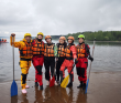 Тренировка по спасработам для водников в Лосево