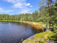 Сплав по реке Суна на байдарках