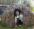 Лесной лагерь с детьми на Валдае (Новгородская область)