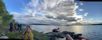 Поход по Карельскому берегу Белого моря на моторном катамаране (лодке)