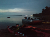 7 дней по островам и шхерам Выборгского залива на морских каяках (с лодкой сопровождения)
