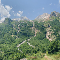 Горный лагерь в Дигории (Северная Осетия)