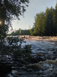 Сплав по реке Суна на байдарках