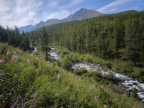 Поход к Мультинским озёрам + сплав (переходы налегке)