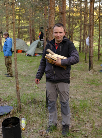 Спортивный поход 1кс по реке Жиздра с баней на берегу