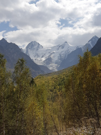 Горный лагерь в Чегемском ущелье (Кабардино-Балкария)