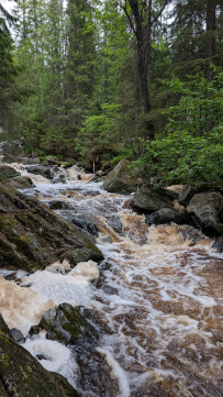 Водопады Ладожской Карелии