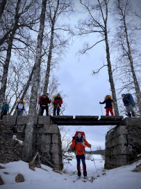 На Кильполу, за ледяными скульптурами