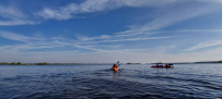 Поход на байдарках по Московскому морю