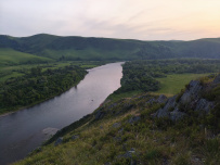 Сплав по реке Чарыш на байдарках