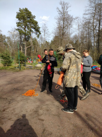 Тренировка на катамаранах в Лосево