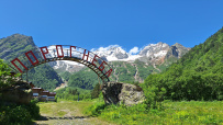 Горный лагерь в Дигории (Северная Осетия)