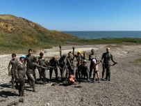 Семейный лагерь на Азовском море: морская дача в Кучугурах