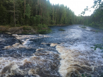 Сплав по Уксунйоки (Укса) на байдарках