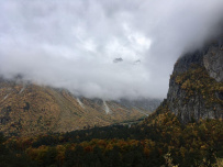 Горный лагерь в Цейском ущелье (Северная Осетия)