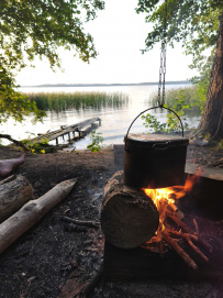 Пеший поход к Московскому морю