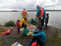 Водное ассорти с детьми: на лодках, байдарках, сапах