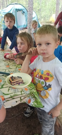 Туристический семейный лагерь в Карелии: Проба Походного Пера