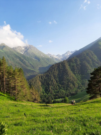 По дорогам древнего Кавказа (из Теберды в Архыз)