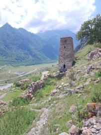 Горный лагерь в Безенги