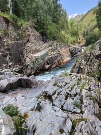 Сплав по реке Чарыш на байдарках