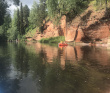 Сплав по реке Оредеж на пакрафтах