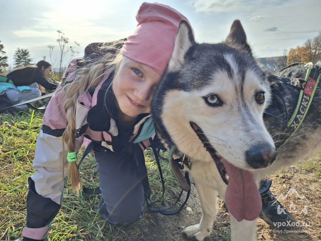 Однодневный поход-трекинг с хаски