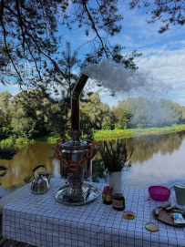 Сплав с баней по реке Клязьма