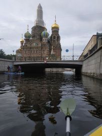 На байдарках по Питеру