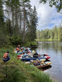 Сплав по реке Шуя