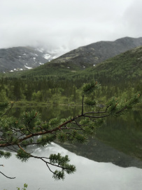 Горный лагерь в Хибинах