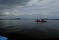 Поход на байдарках по Московскому морю