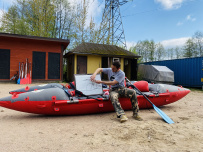 Тренировка на катамаранах в Лосево